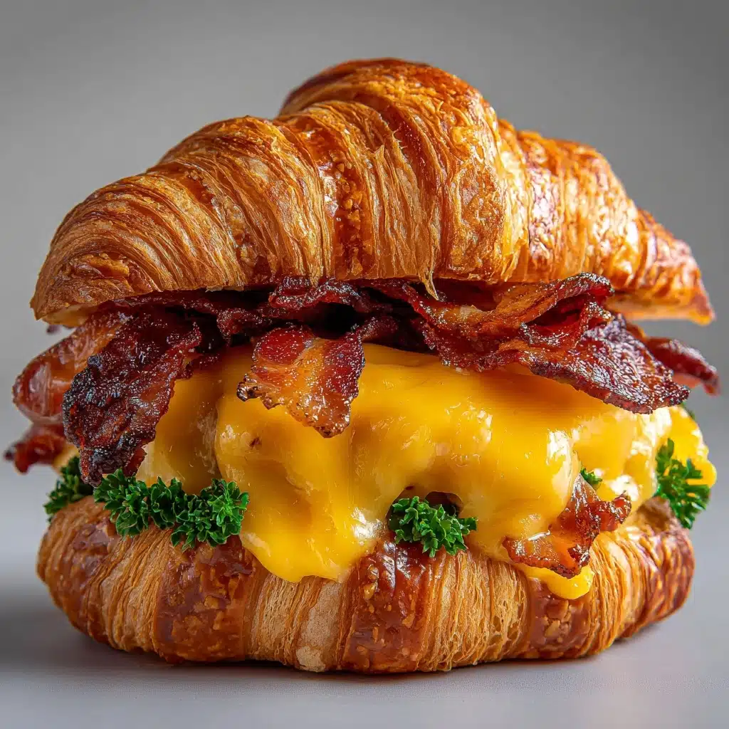 Croissant Cheeseburgers Recipe