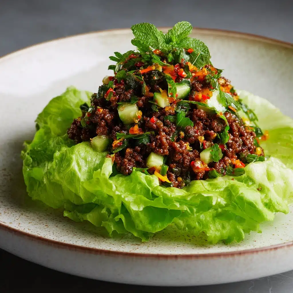 Beef Lettuce Wraps Recipe - Recipe Image