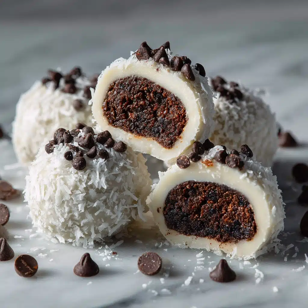 Mint Chocolate Chip Snowball Cookies Recipe - Recipe Image