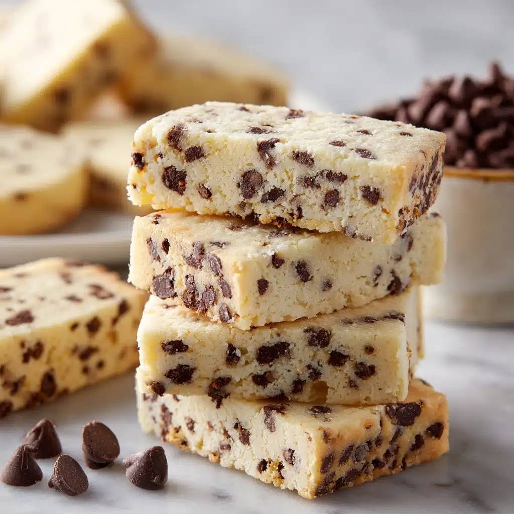 Dippable Chocolate Chip Shortbread Treats Recipe - Recipe Image