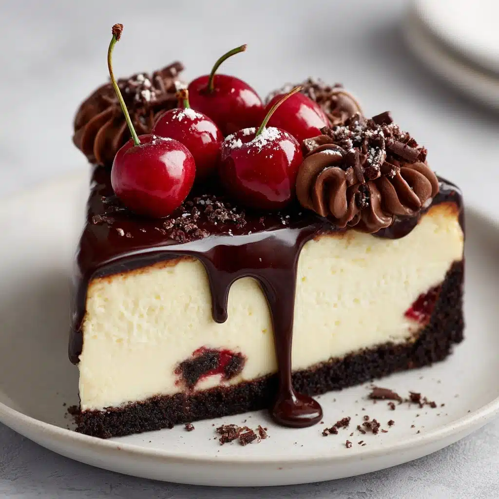 Black Forest Cheesecake Delight Recipe - Recipe Image