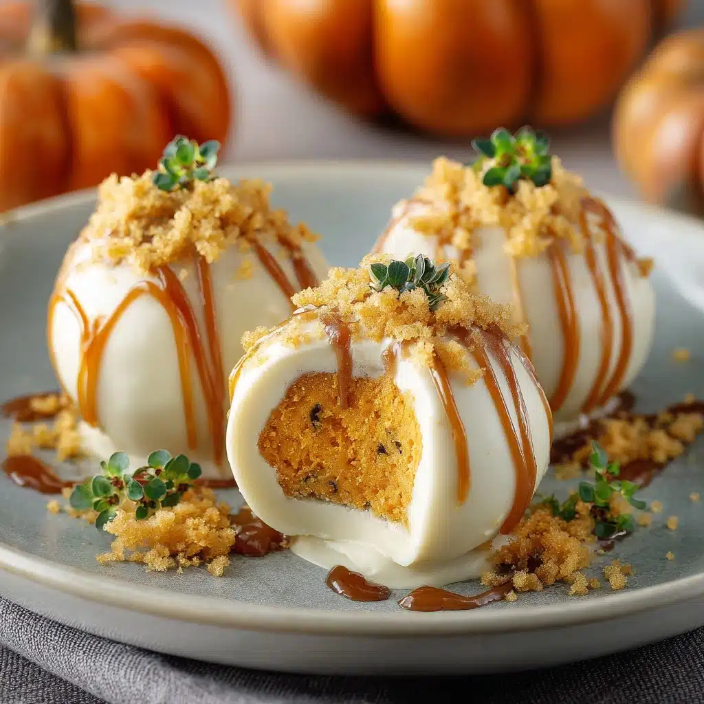 No-Bake Pumpkin Cheesecake Balls Recipe - Recipe Image