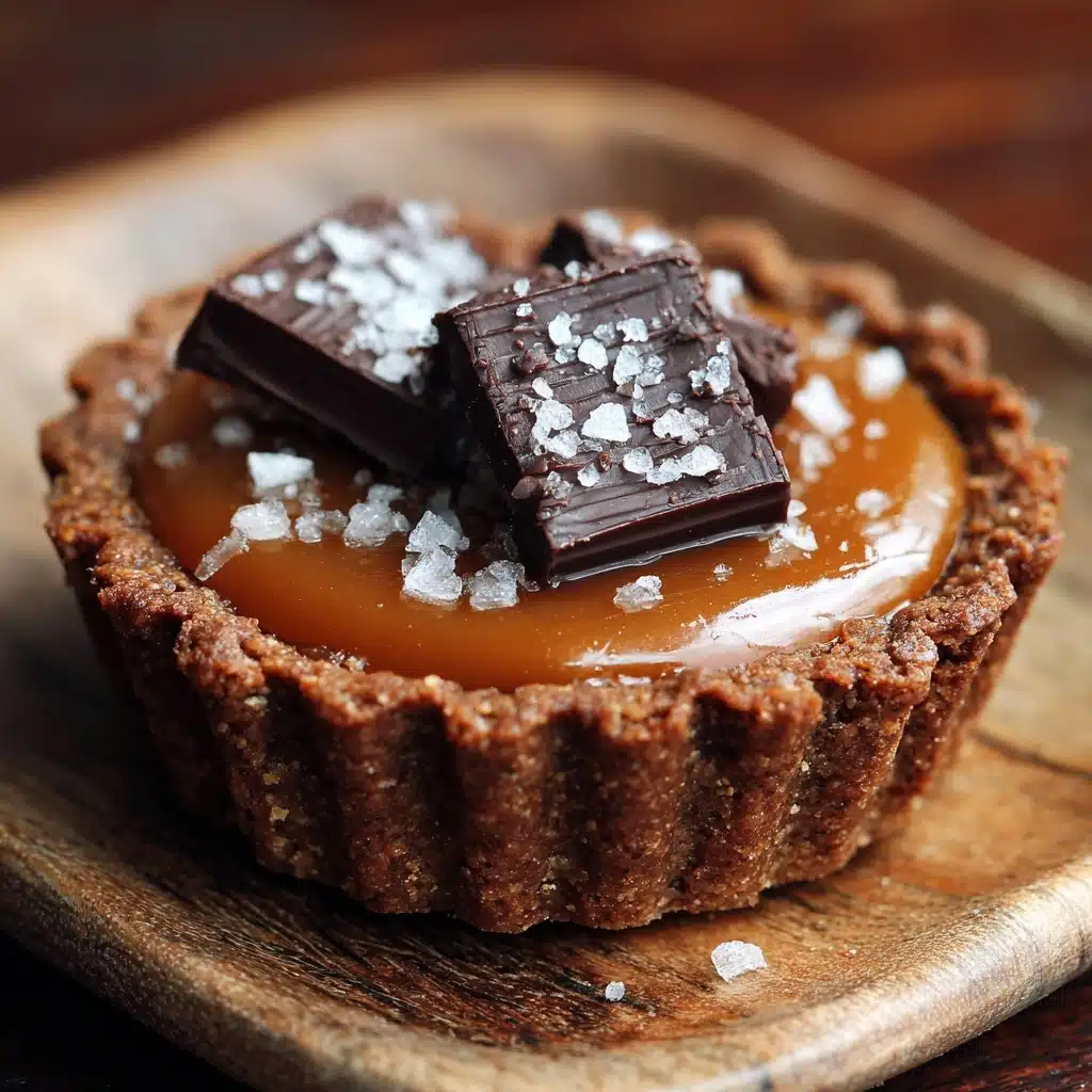 Chocolate Salted Caramel Tarts Recipe - Recipe Image