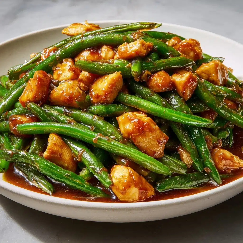 Honey Hoisin Green Bean Chicken Recipe - Recipe Image