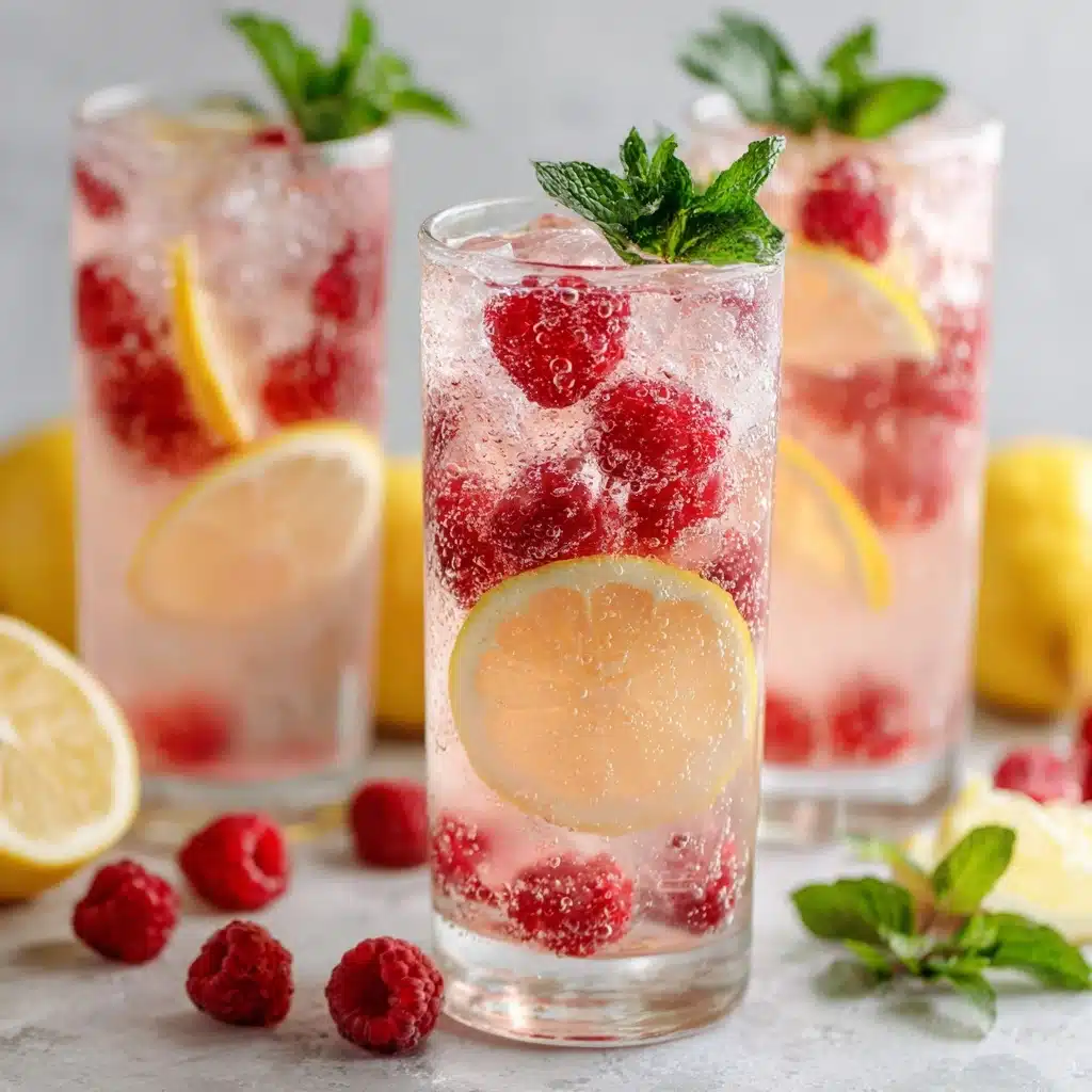 Sparkling Raspberry Lemonade: Refreshing Recipe for Summer Sips Recipe - Recipe Image