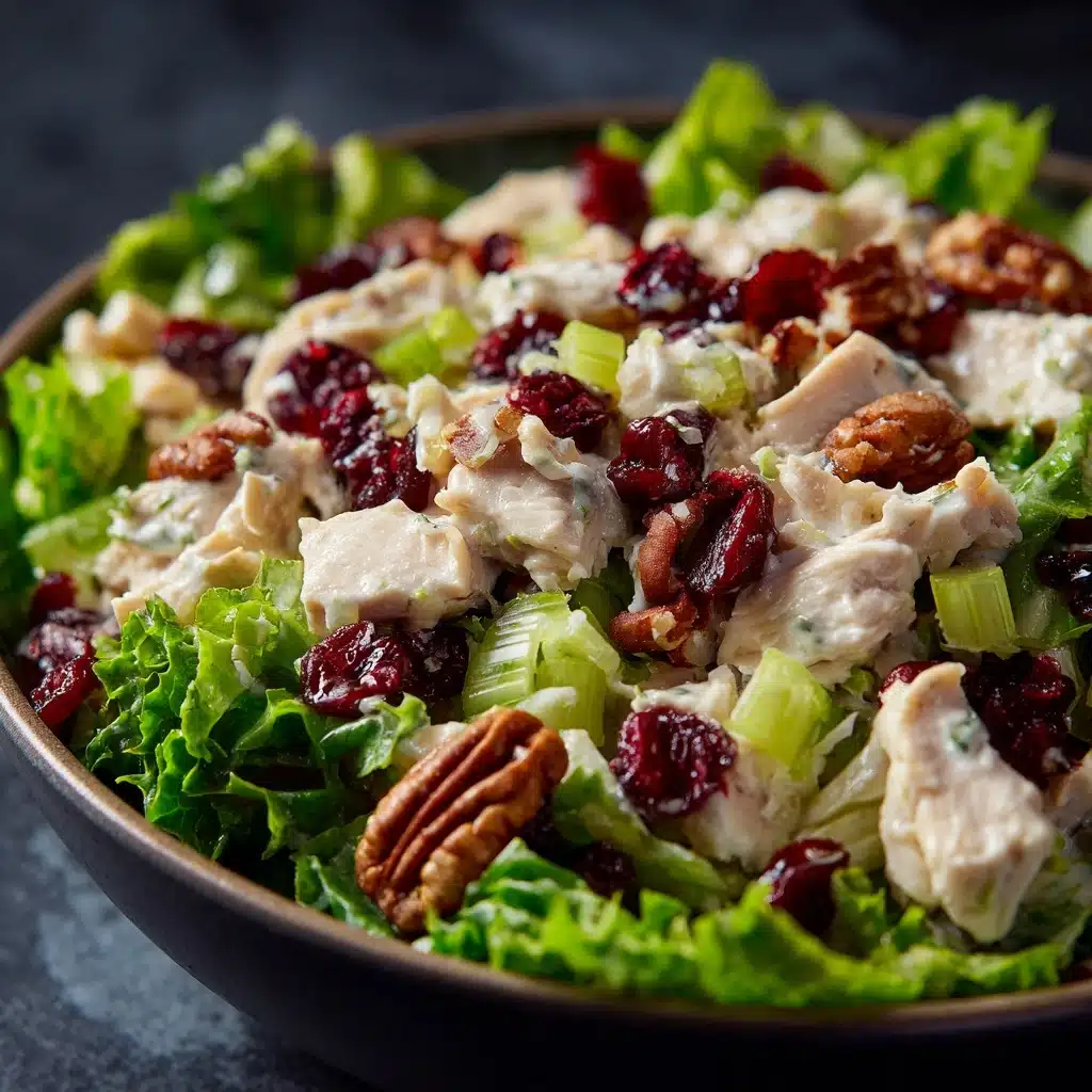 Irresistible Cranberry Pecan Chicken Salad: Sweet & Crunchy Recipe - Recipe Image