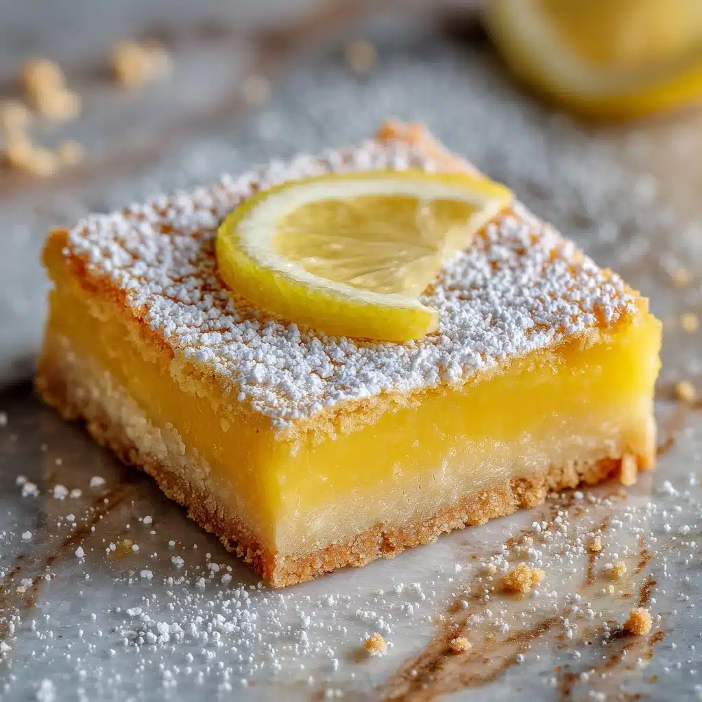 Classic Lemon Bars Recipe - Recipe Image