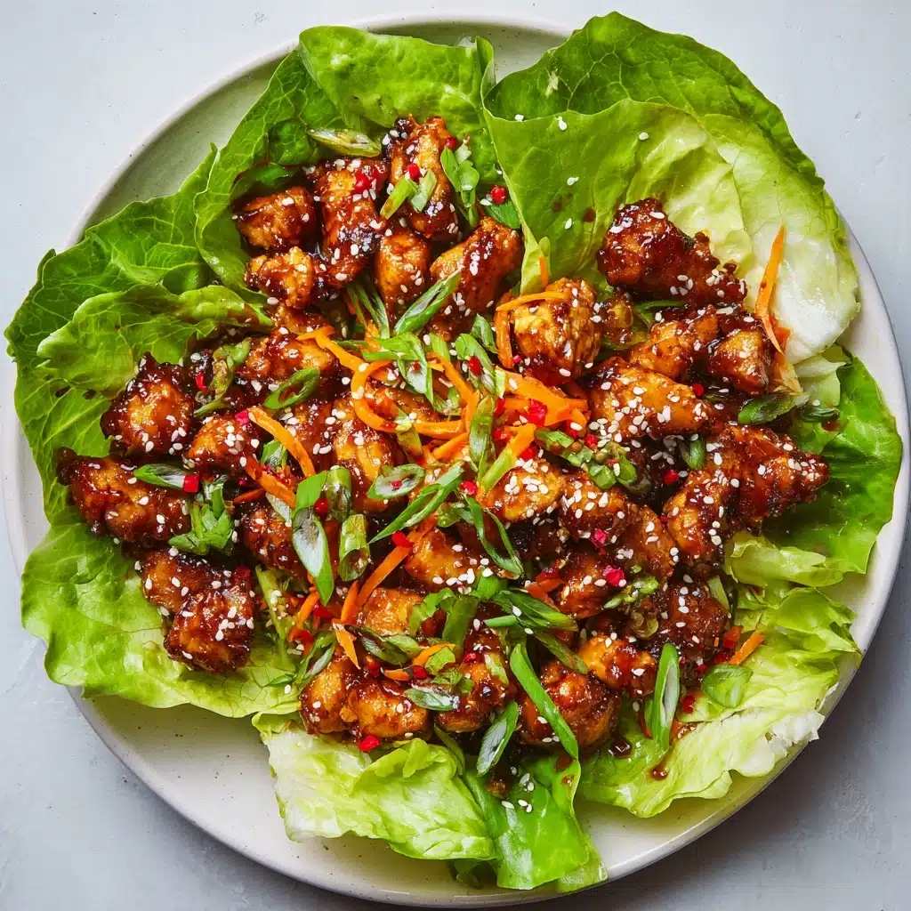 Thai Chicken Lettuce Wraps Recipe - Recipe Image