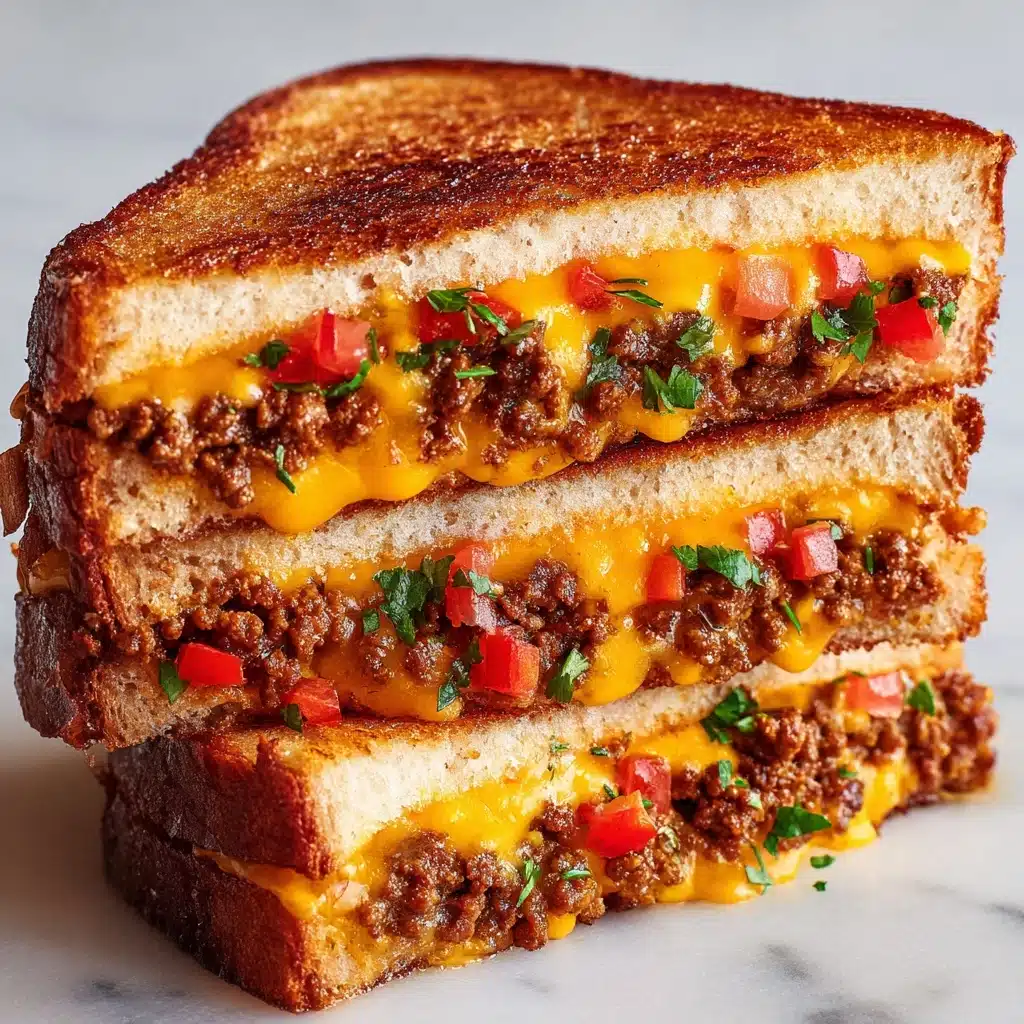 Taco Grilled Cheese Sandwich Recipe - Recipe Image