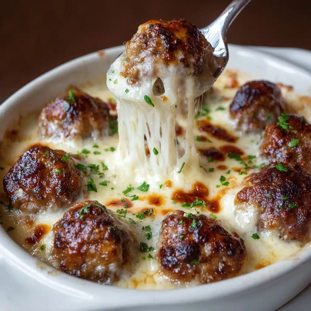 French Onion Meatballs Recipe - Recipe Image