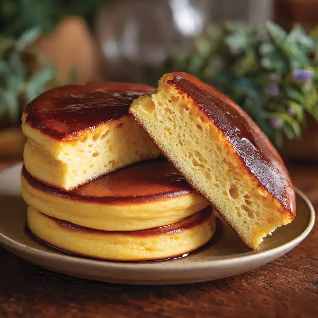 Dorayaki (Japanese Pancakes Filled with Soft Custard) Recipe - Recipe Image