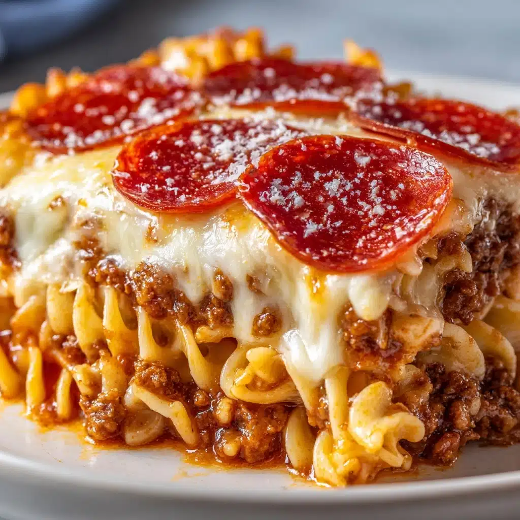 Mama’s Pizza Casserole Recipe - Recipe Image