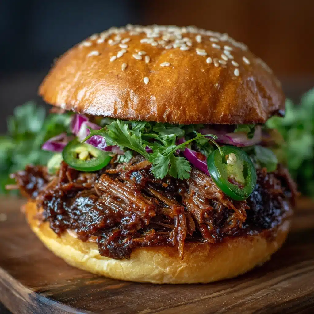 Teriyaki Beef Burger Recipe - Recipe Image