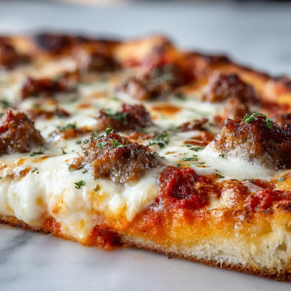 Sausage Gravy Breakfast Pizza Recipe - Recipe Image