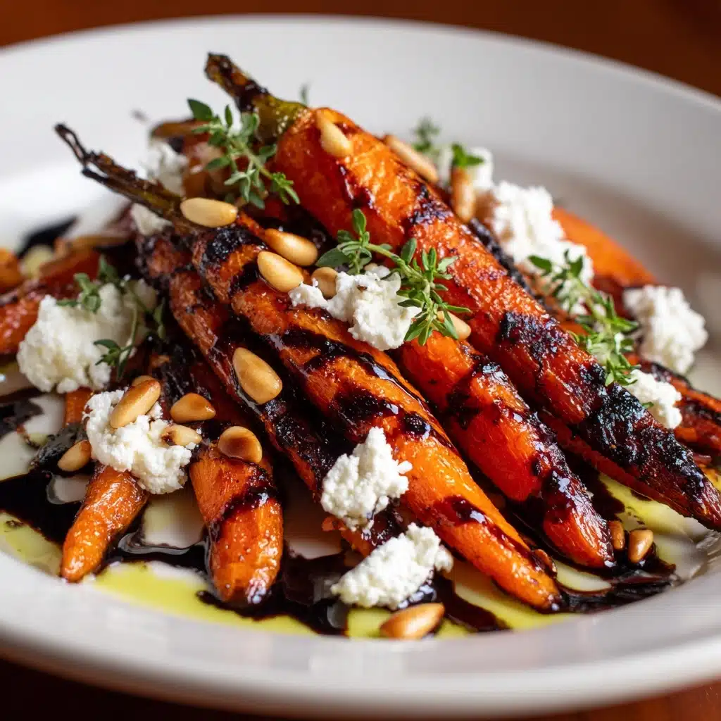 Oven Roasted Carrots with Goat Cheese Recipe - Recipe Image