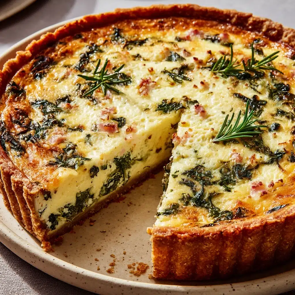 Crab and Tarragon Tart Recipe - Recipe Image