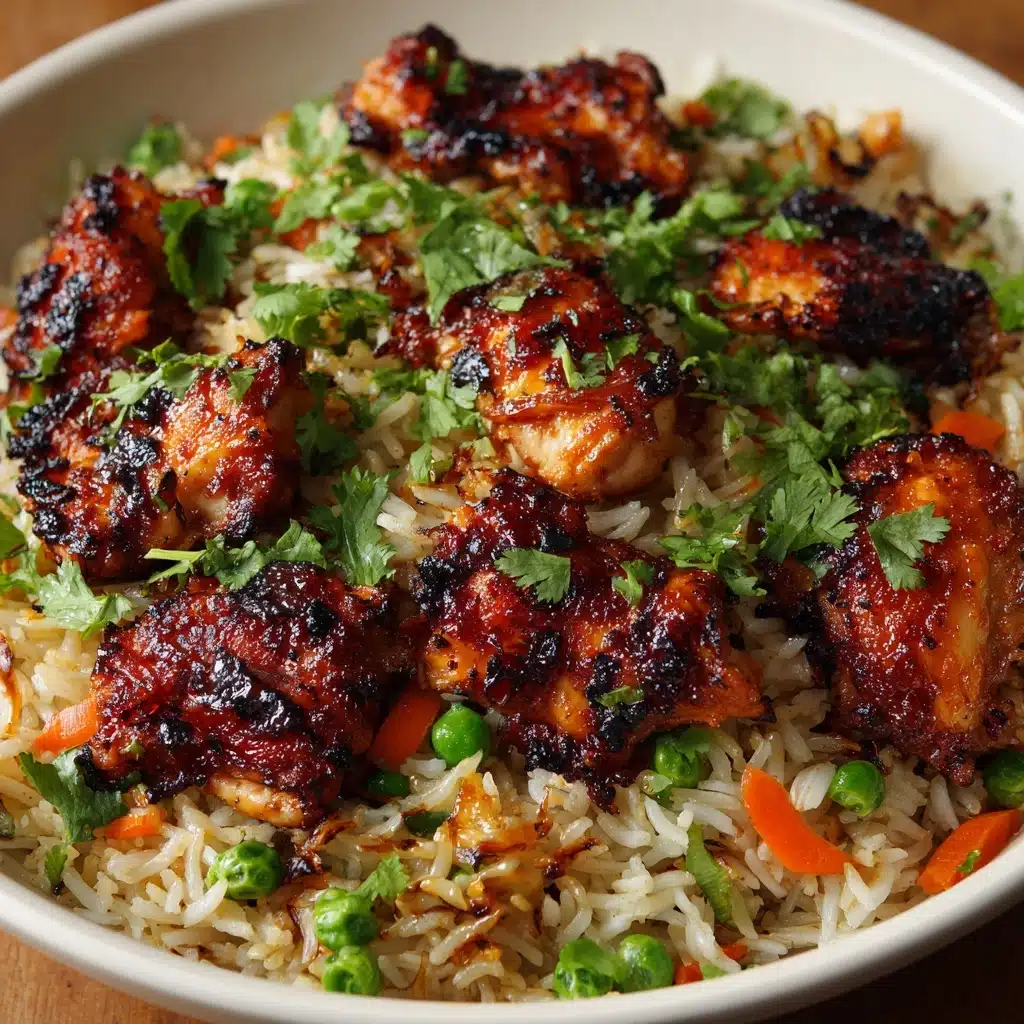 One Pan Chipotle Honey Chicken and Rice Recipe - Recipe Image