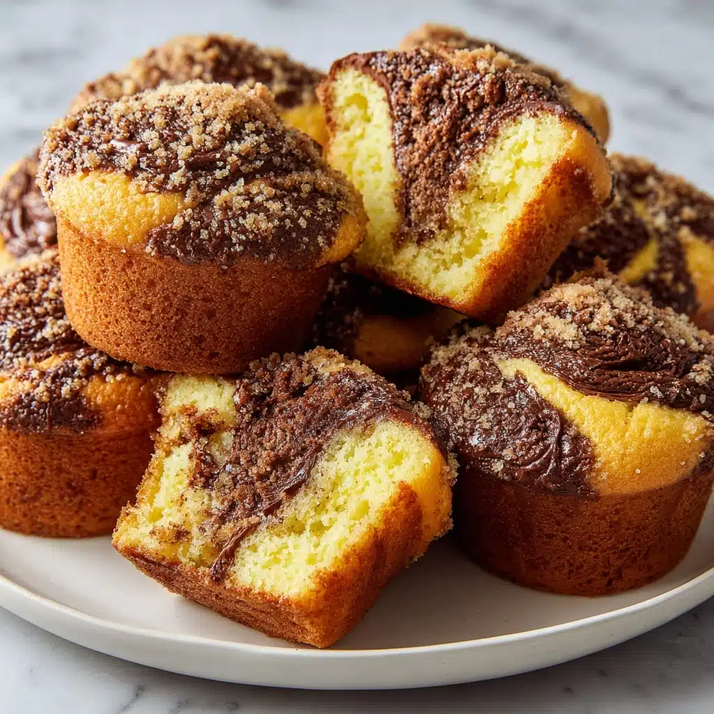 Chocolate and Espresso Babka Muffins Recipe - Recipe Image