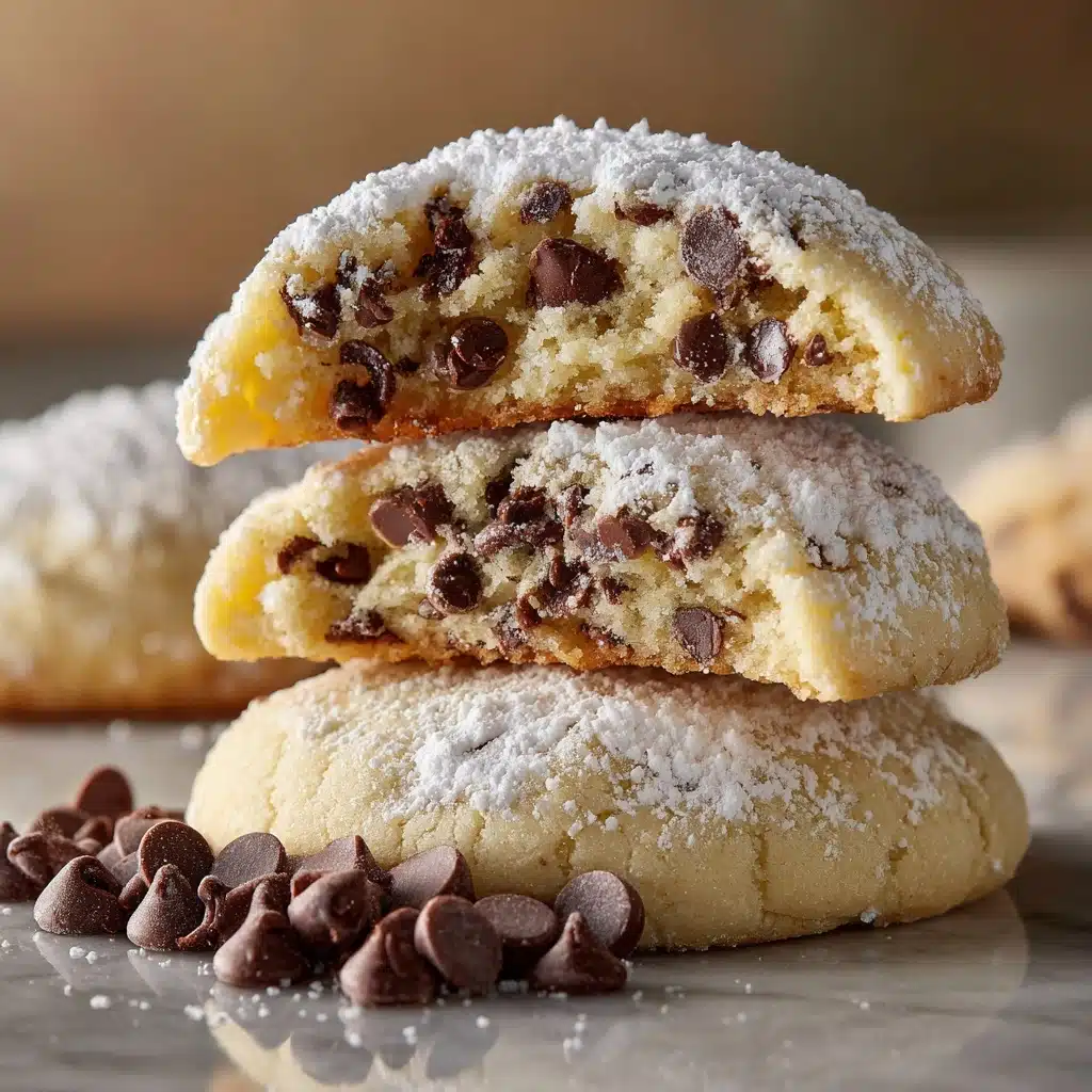 Peanut Butter Chocolate Chip Snowball Cookies Recipe - Recipe Image