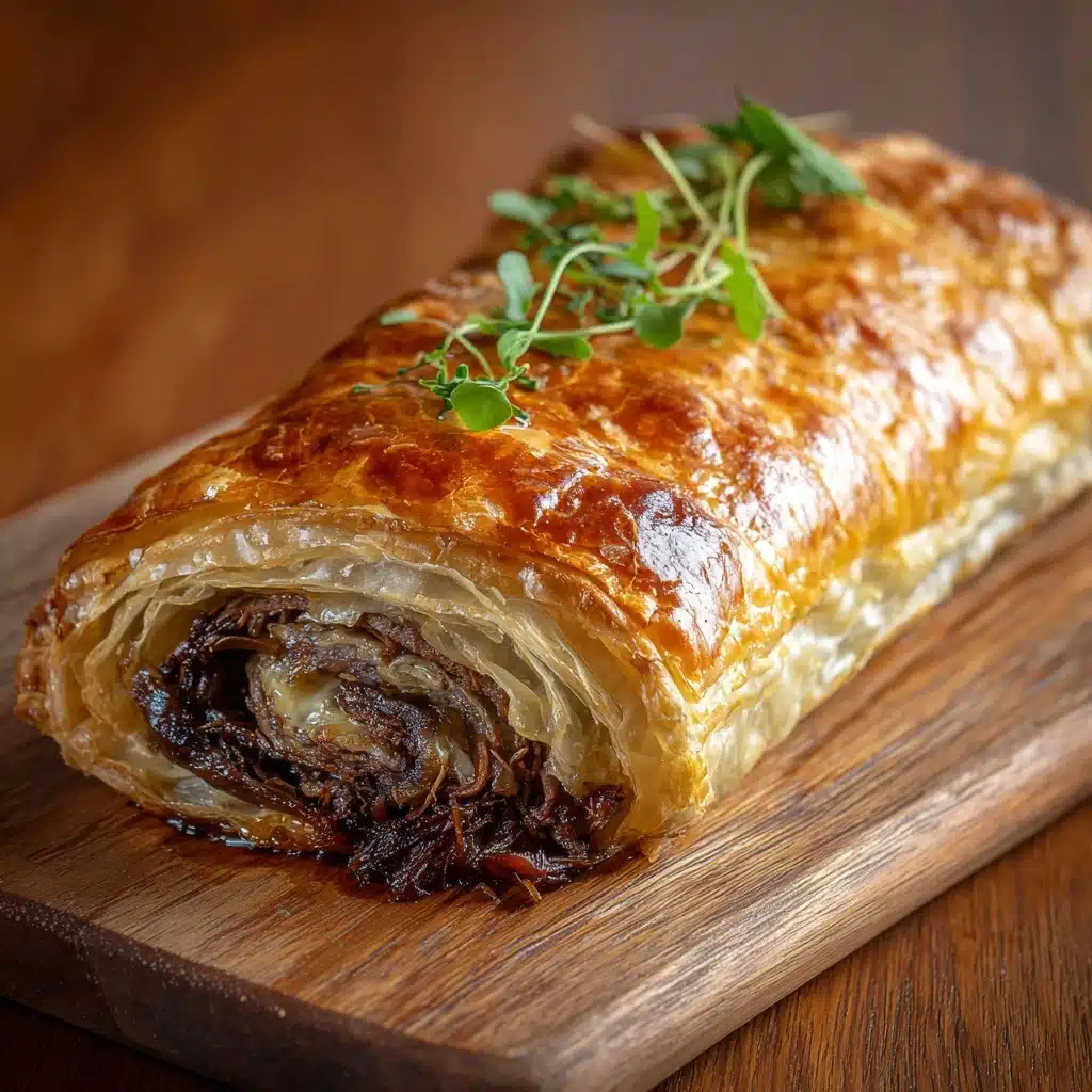 French Onion Beef Roll-Ups Recipe - Recipe Image