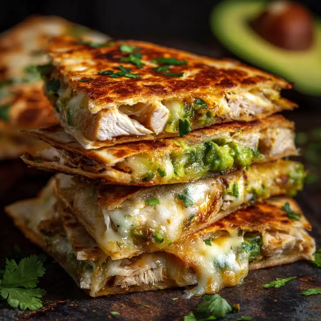 Chicken and Avocado Quesadillas Recipe - Recipe Image