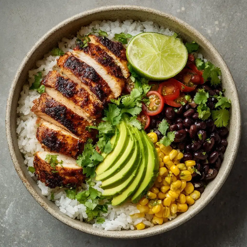 Honey Chipotle Chicken Rice Bowls Recipe - Recipe Image