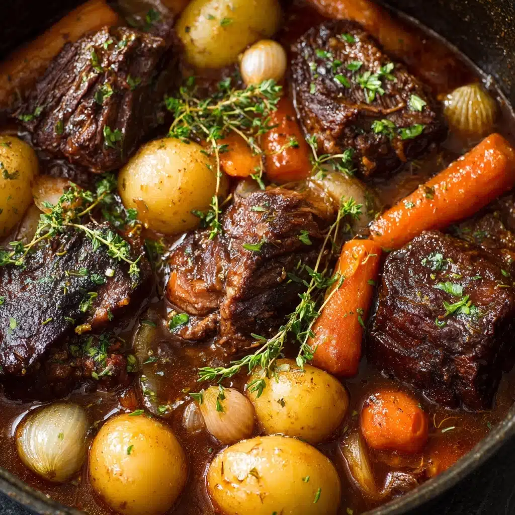 Oxtail Bourguignon Recipe - Recipe Image