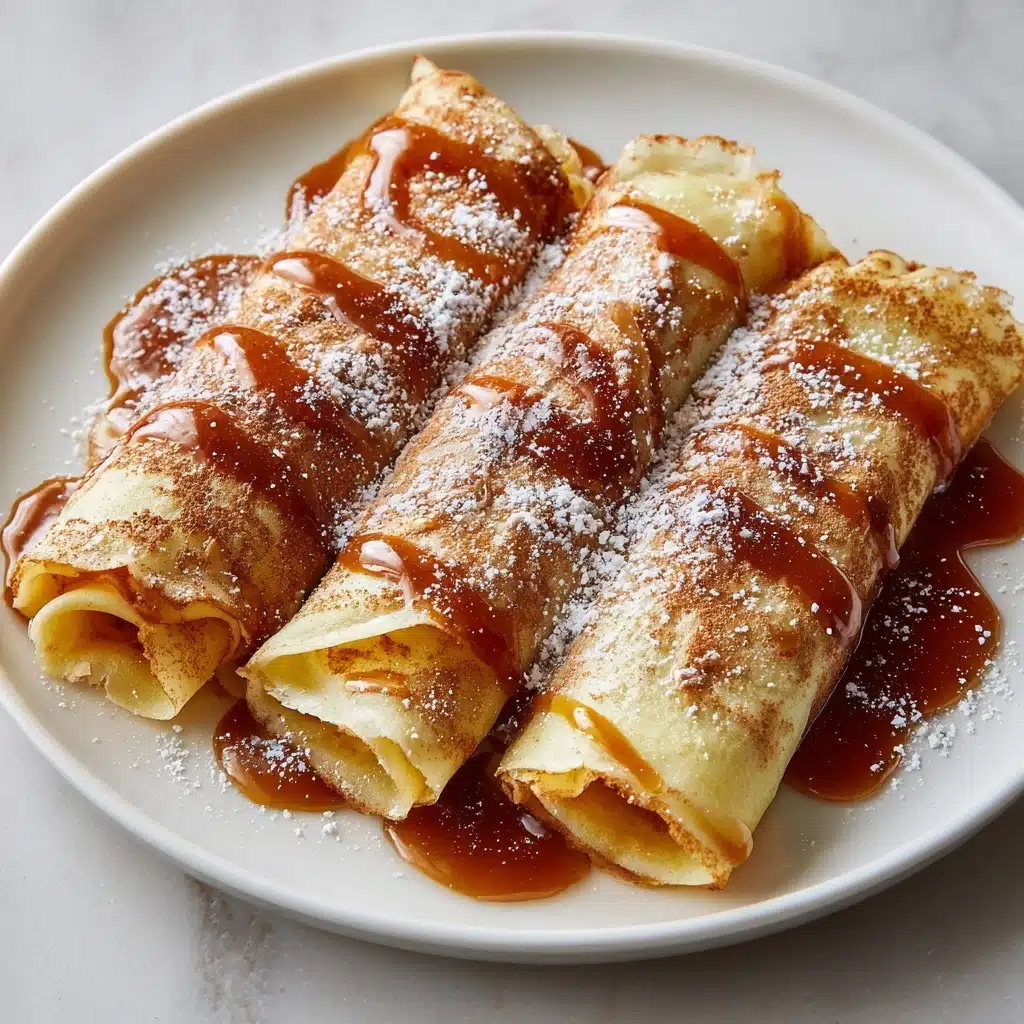 Cinnamon Roll Protein Crepes Recipe - Recipe Image