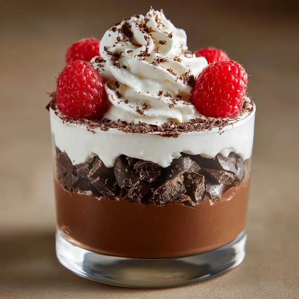 Whipped Chocolate Cheesecake Parfaits Recipe - Recipe Image
