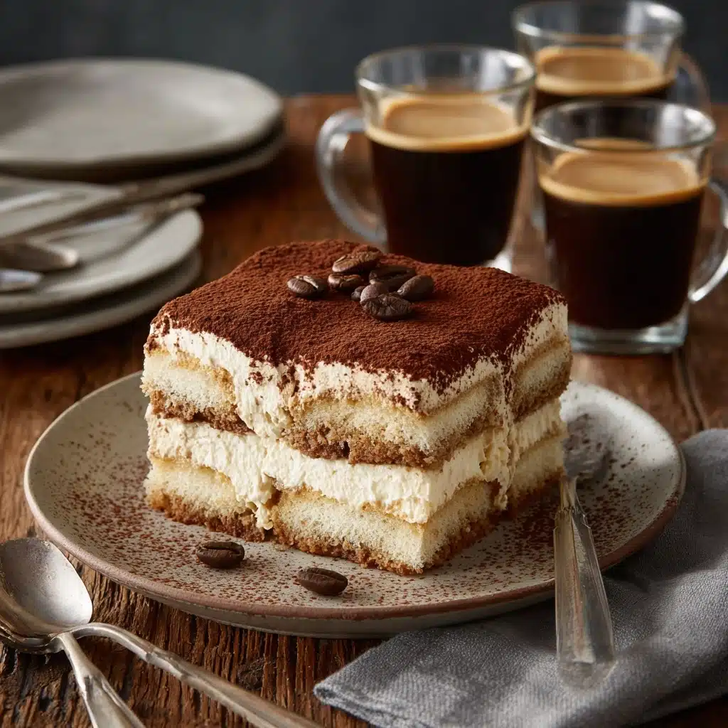Classic Tiramisu with Espresso Recipe - Recipe Image