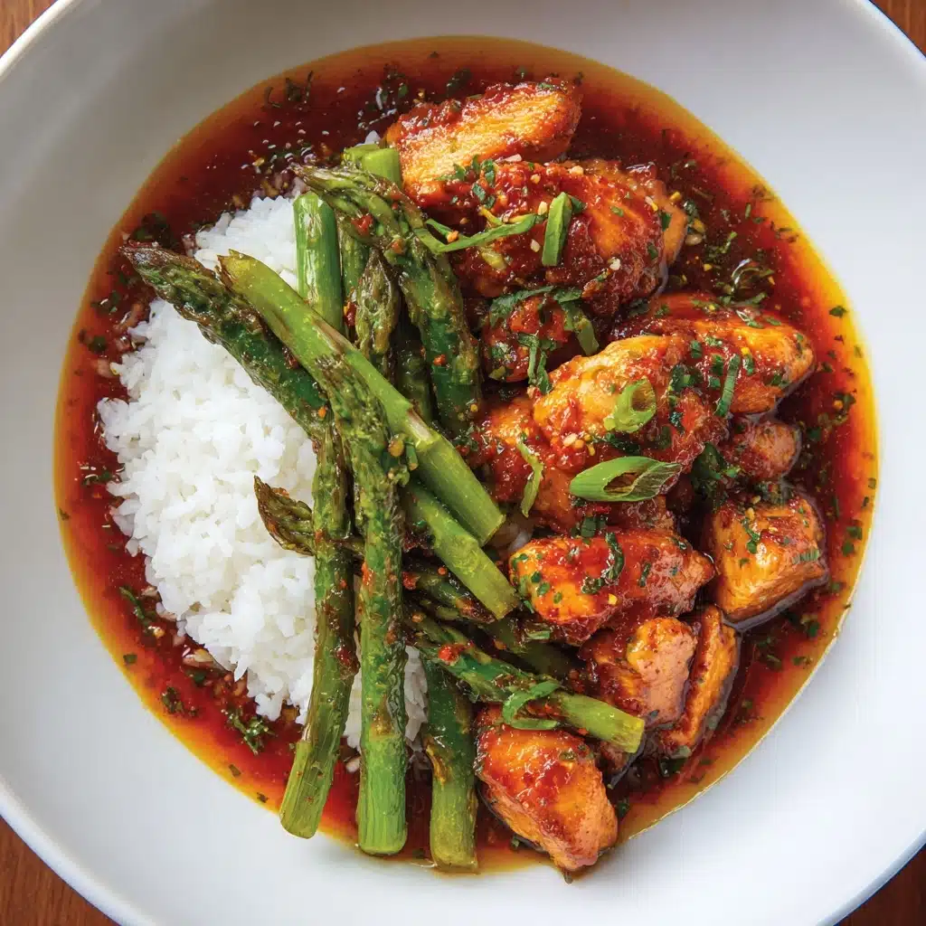Turmeric Chicken and Asparagus Recipe - Recipe Image