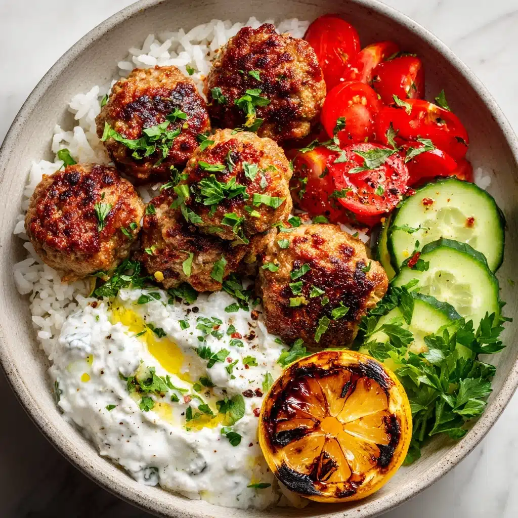 Greek Chicken Meatballs Recipe - Recipe Image
