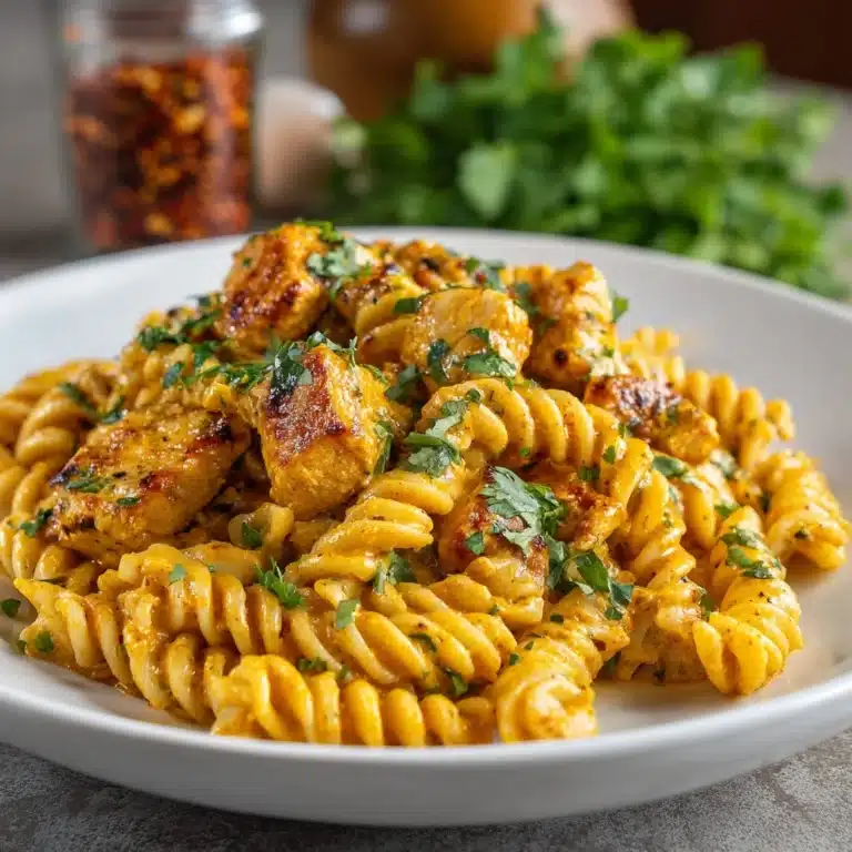 Butter Chicken Pasta Recipe