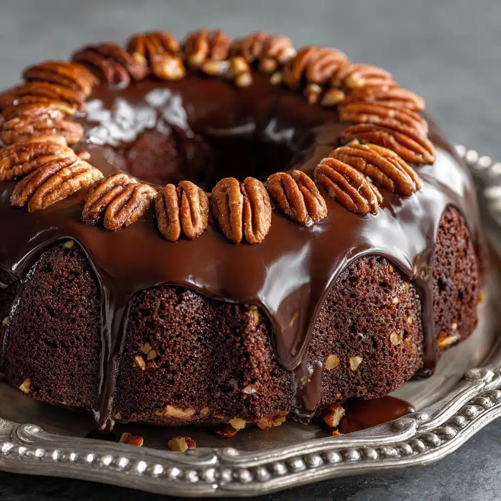 Chocolate Pecan Dream Cake Recipe - Recipe Image