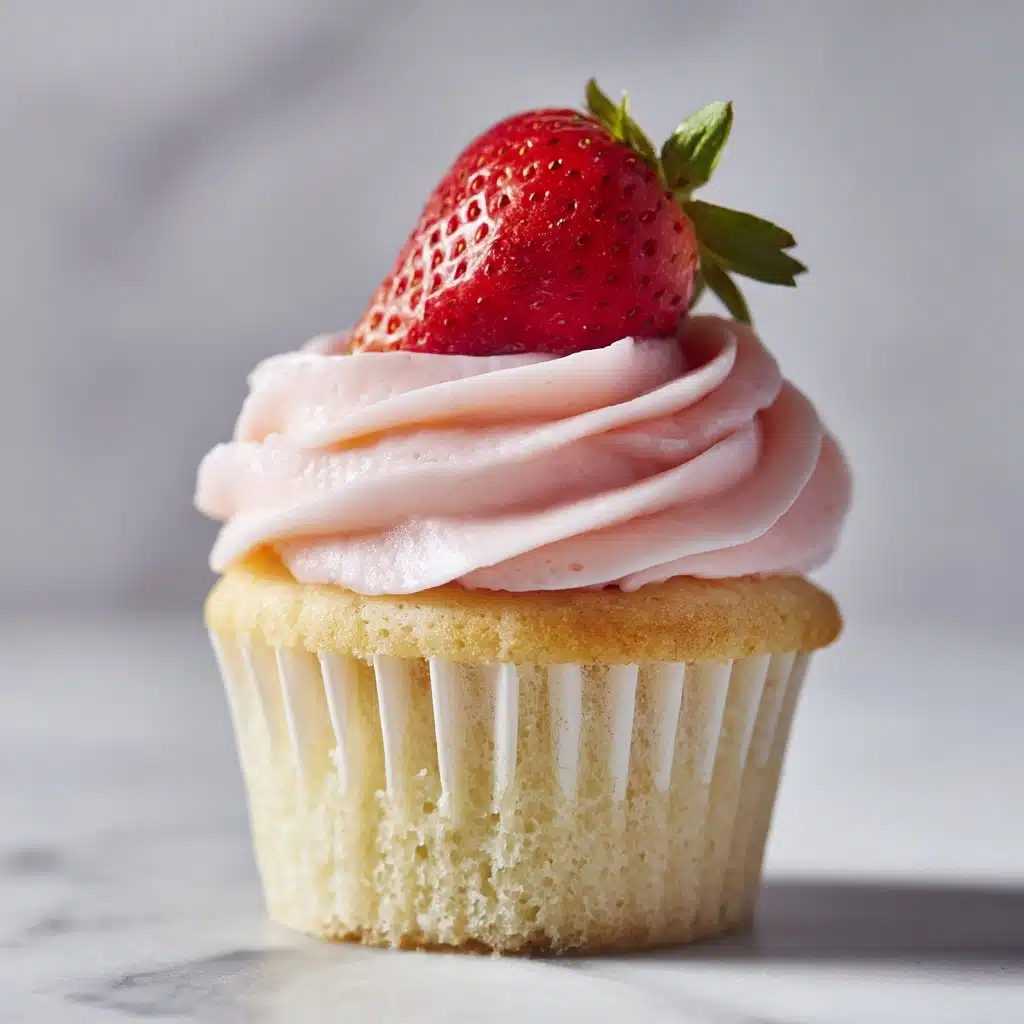 Strawberry Cupcakes Recipe - Recipe Image