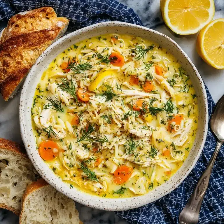 Greek Lemon Chicken Soup Recipe