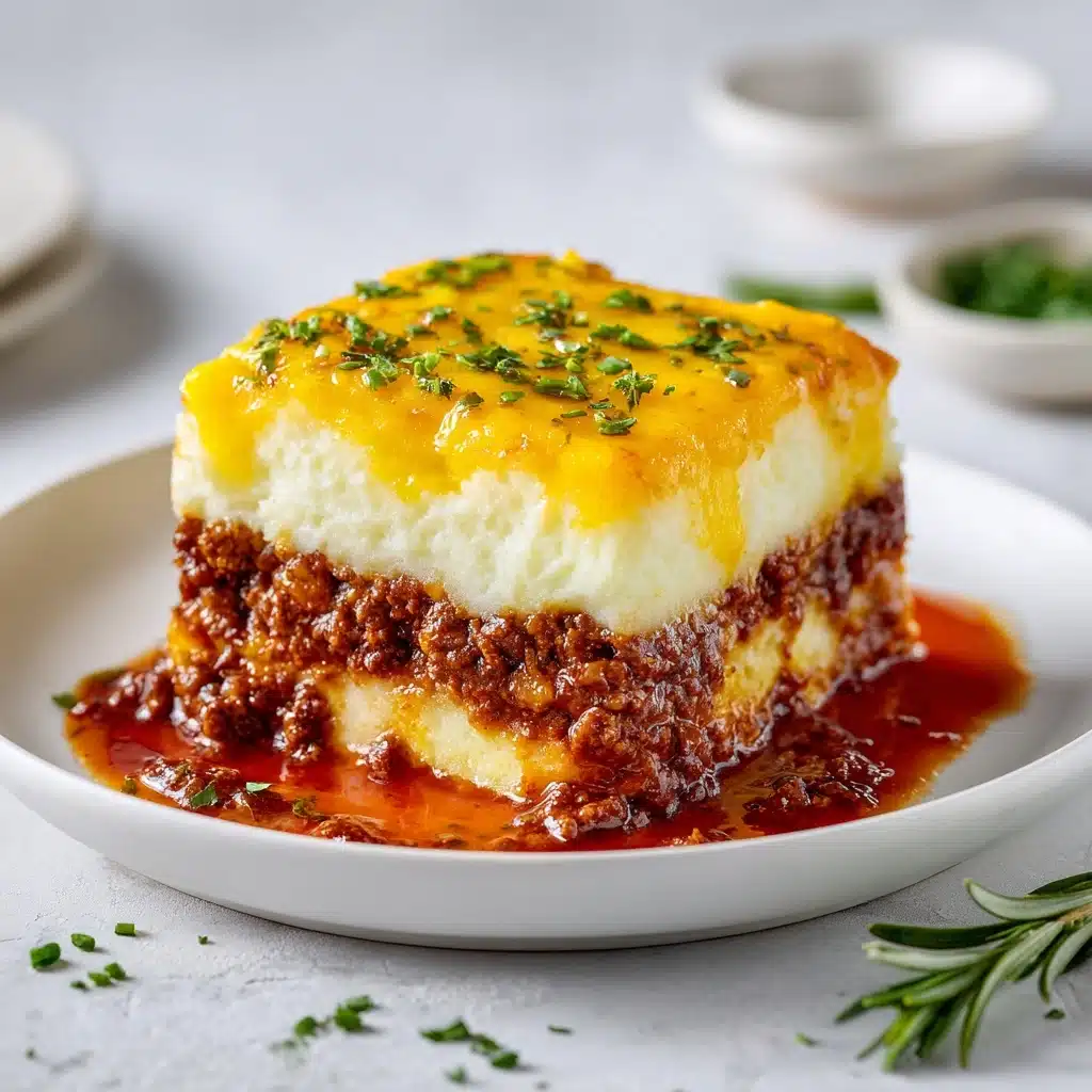 Meatloaf with Mashed Potatoes and Cheese Recipe - Recipe Image