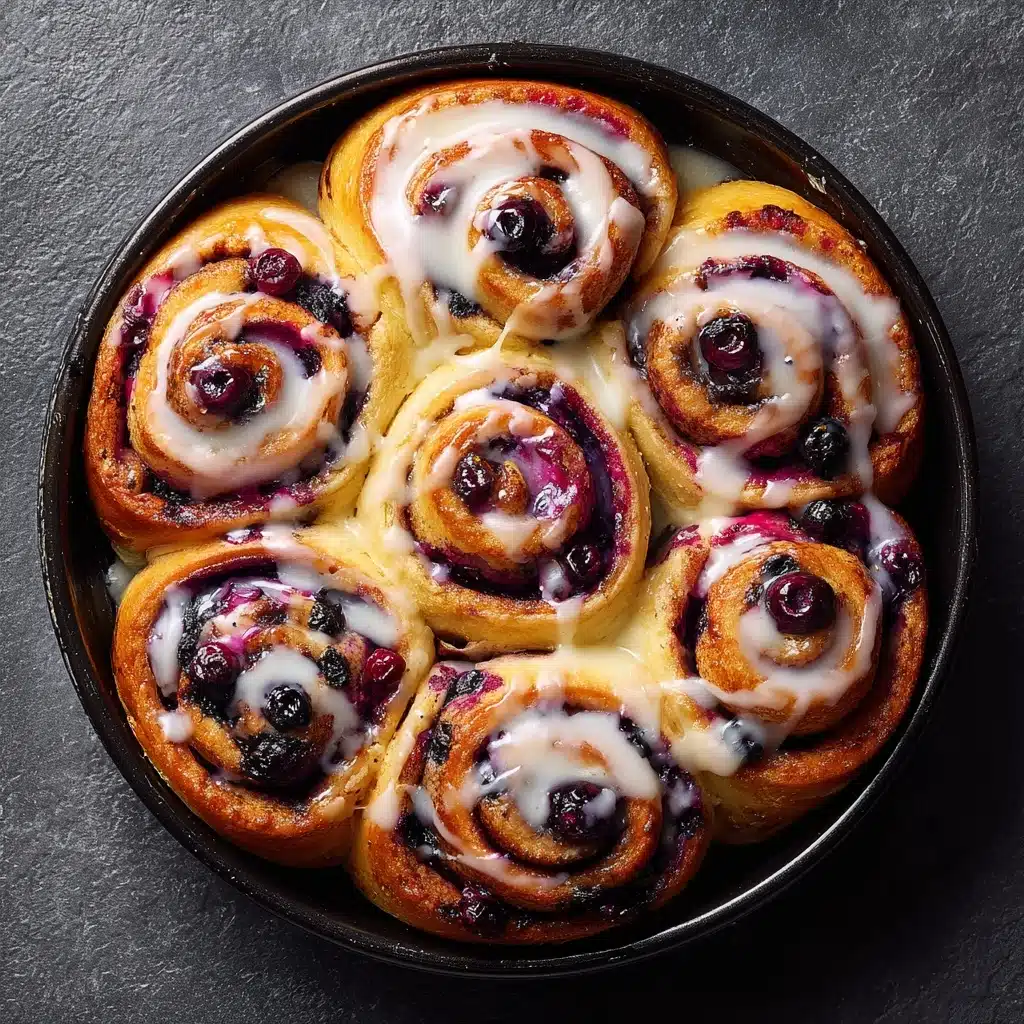 Blueberry Cinnamon Rolls Recipe