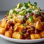Easy Weeknight Chili Tater Tot Casserole Recipe