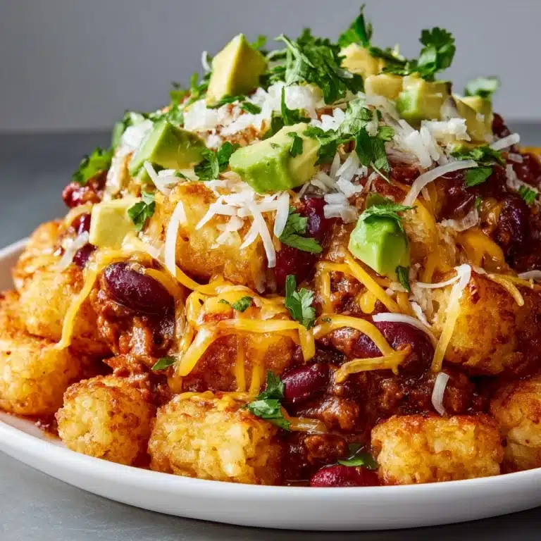 Easy Weeknight Chili Tater Tot Casserole Recipe