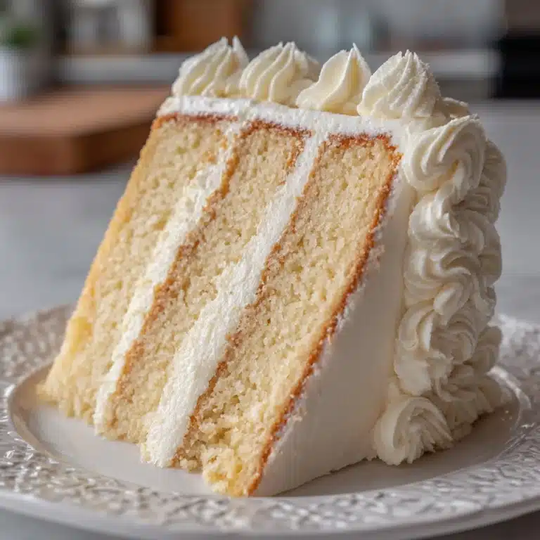 Moist White Velvet Cake Recipe