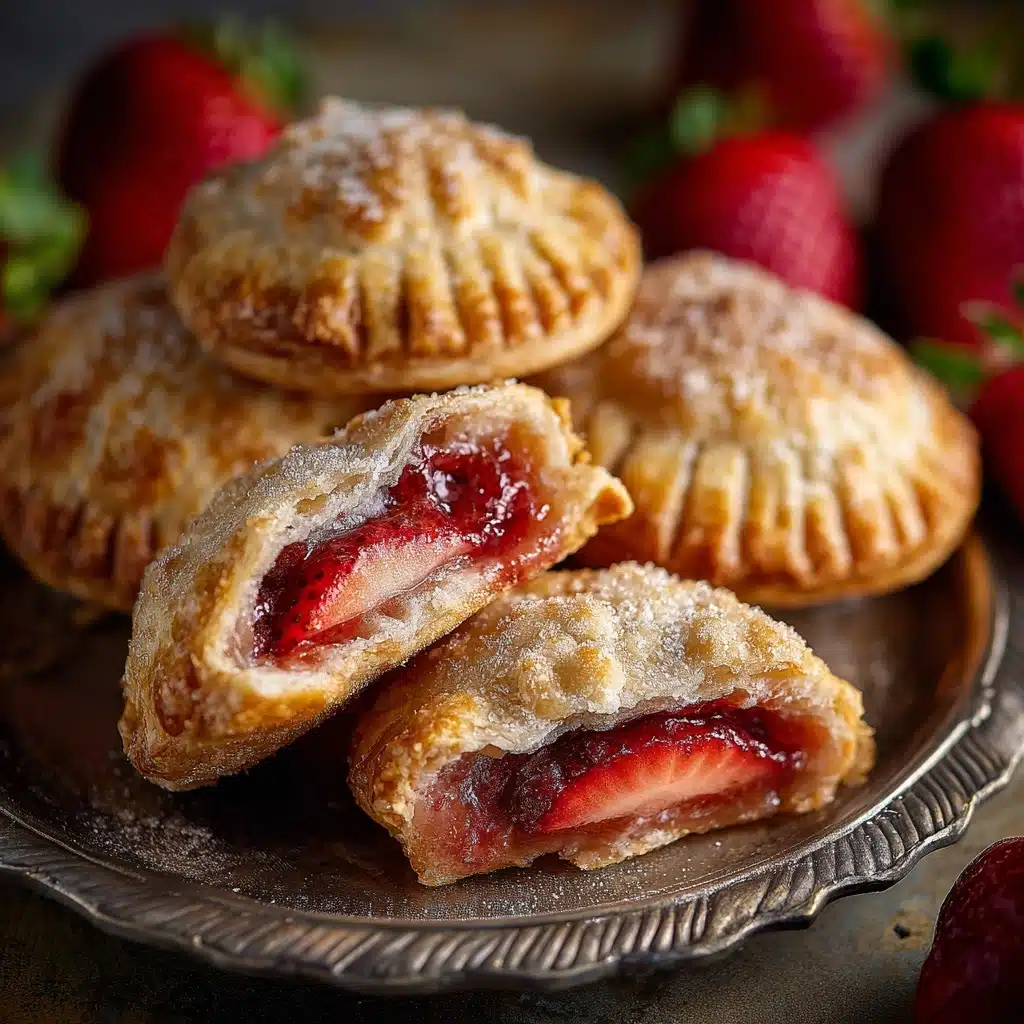 Strawberry Rhubarb Hand Pies Recipe - Recipe Image