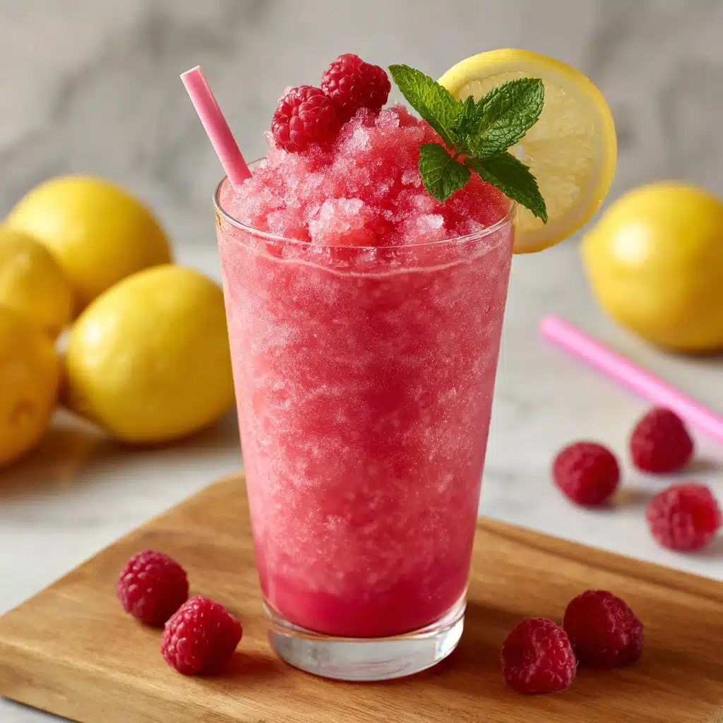 Raspberry Lemonade Slushie: Refreshing Summer Drink Recipe You Must Try Recipe - Recipe Image
