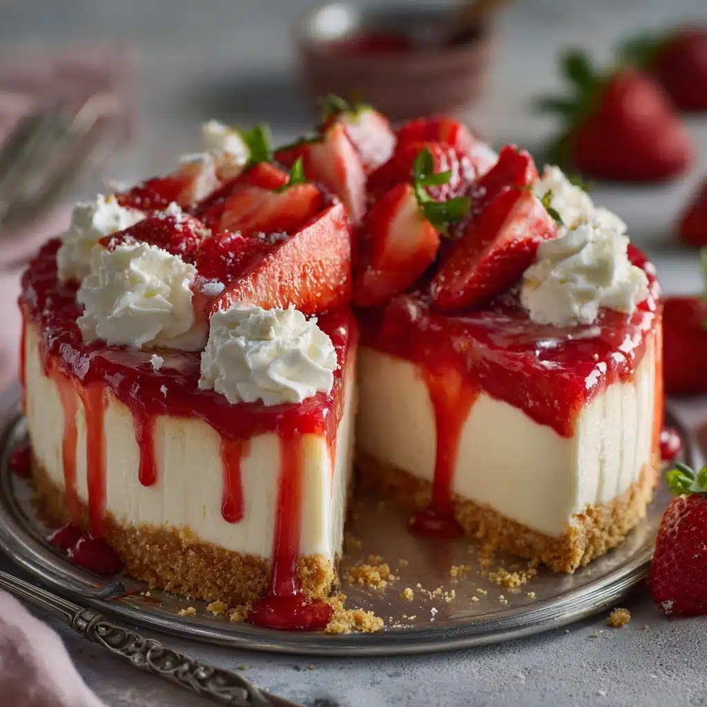 Strawberry Cheesecake Recipe - Recipe Image