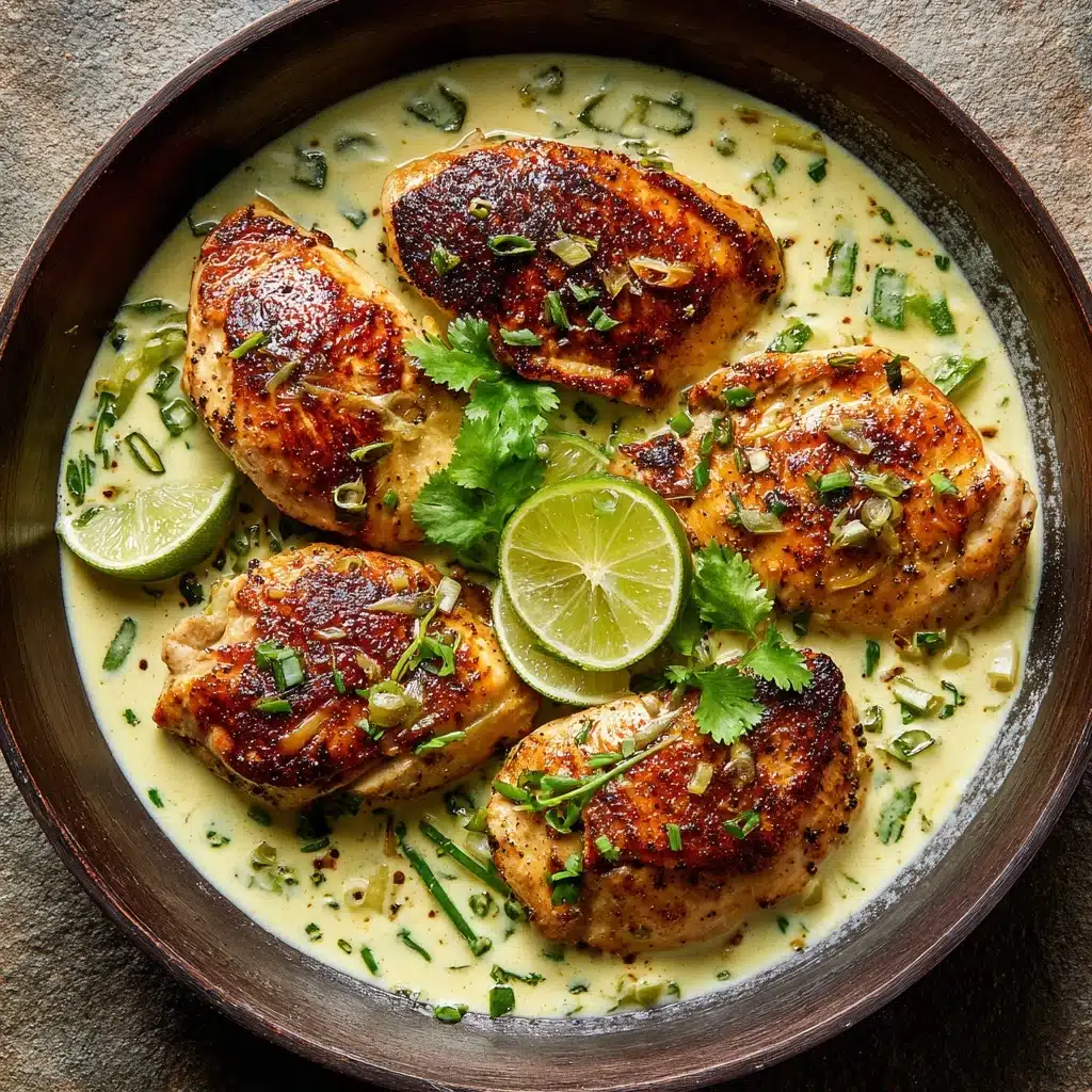 Creamy Coconut Lime Chicken Recipe - Recipe Image