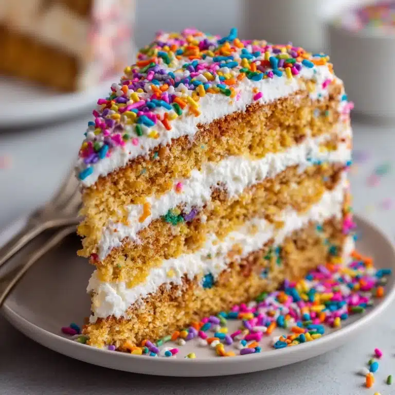 No Bake Birthday Cake Delight Recipe