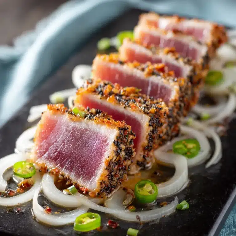 Seared Ahi Tuna Recipe