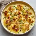 Cheddar Cauliflower and Roasted Garlic Soup Recipe