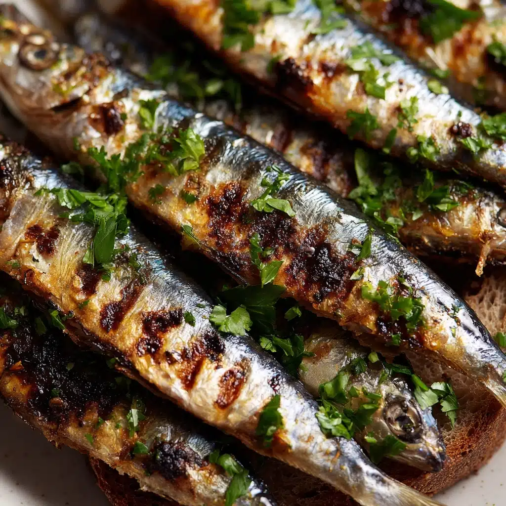 Sardines on Whole Grain Toast Recipe - Recipe Image