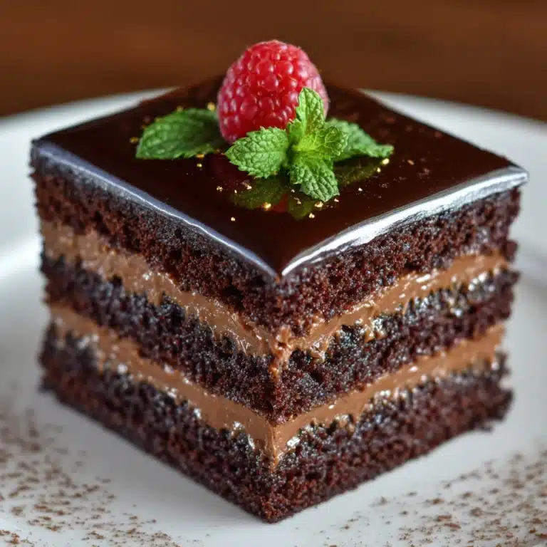 Chocolate Depression Cake with Chocolate Frosting Recipe